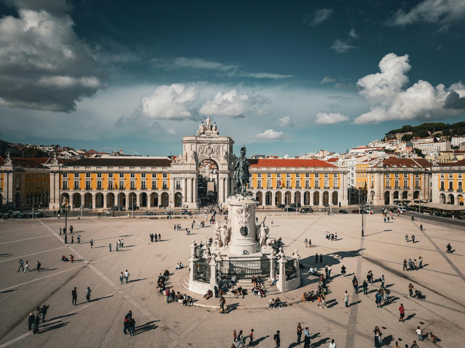 A golden square at the edge of the Tagus – welcome to Praça do Comércio (Photo by Nirjhar Basak)